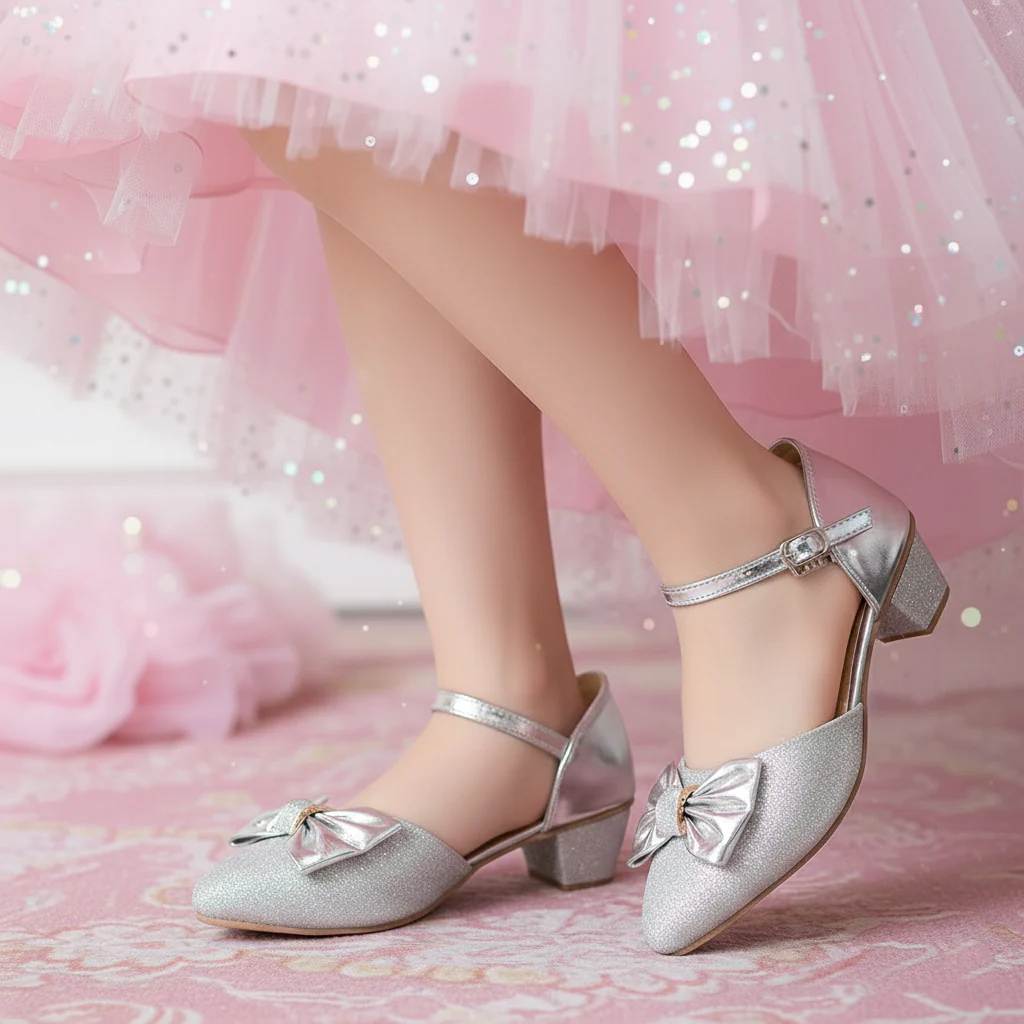 Kids Fancy Court Shoes (Large Size)