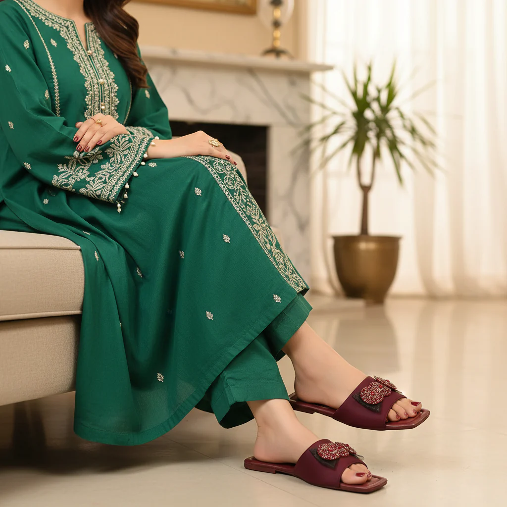 Fancy Flat Slipper