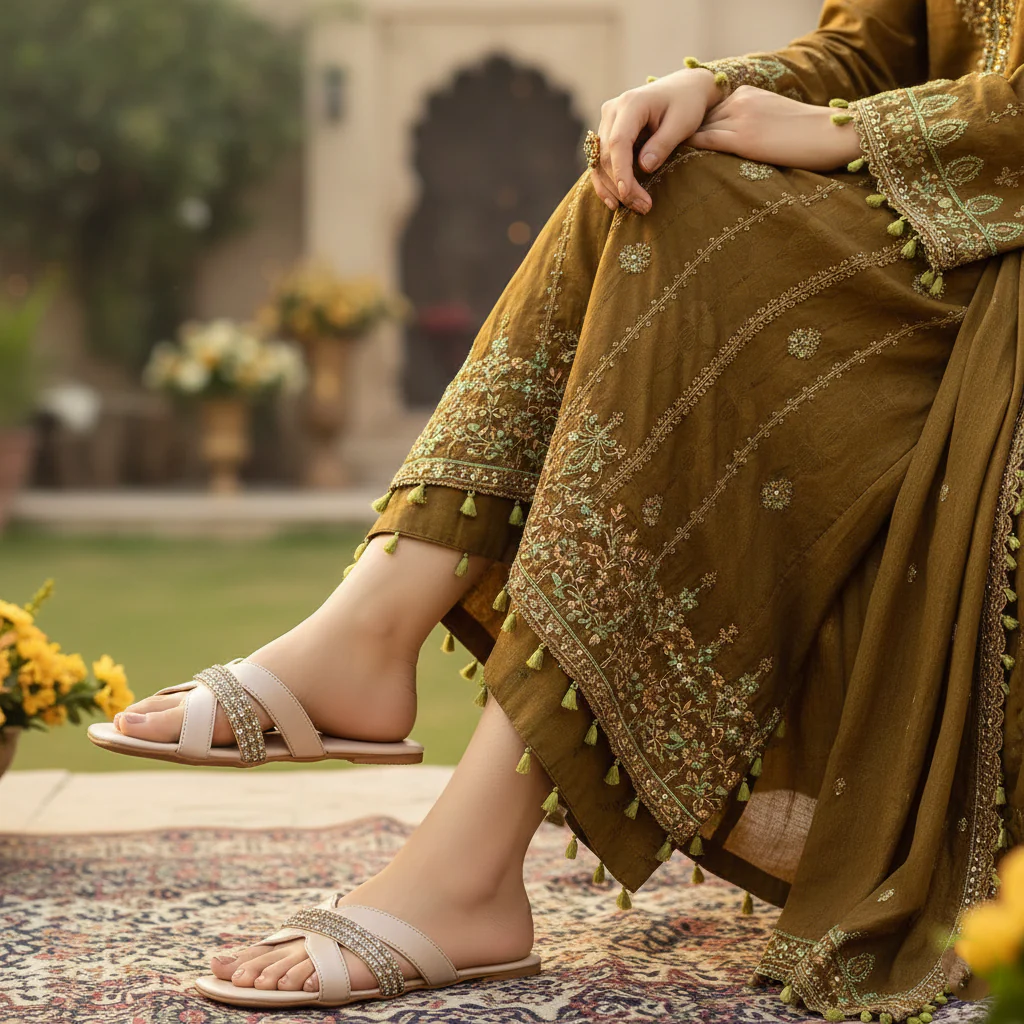 Fancy Flat Slipper