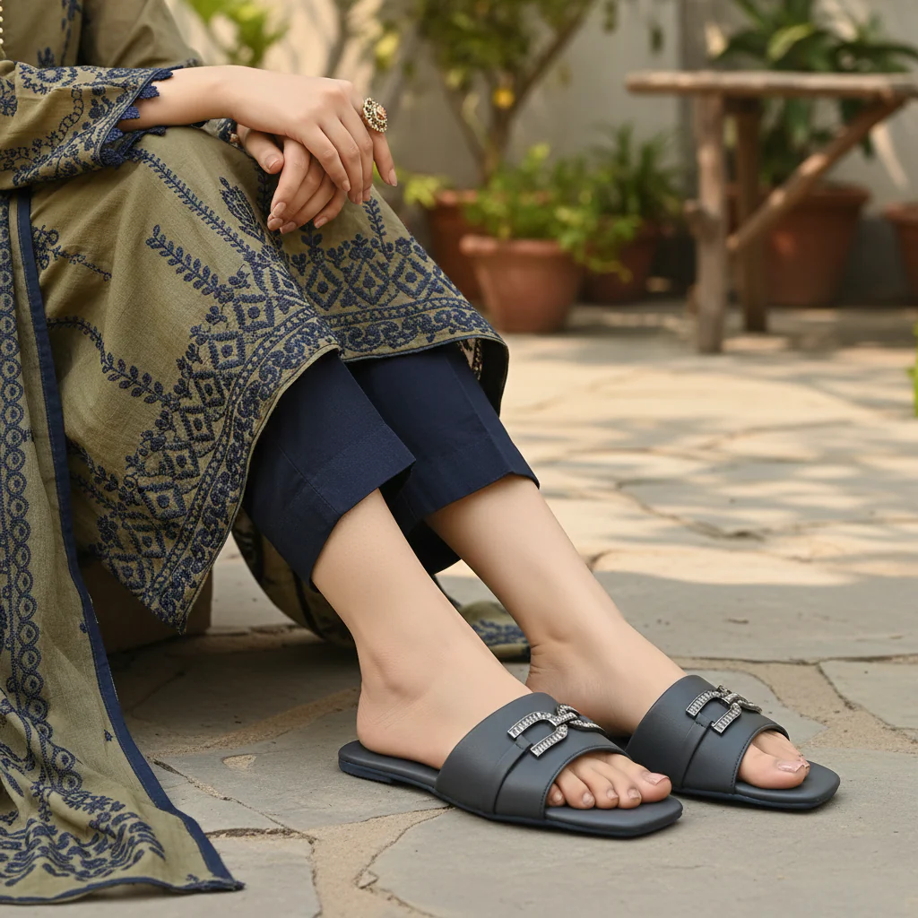 Fancy Flat Slipper