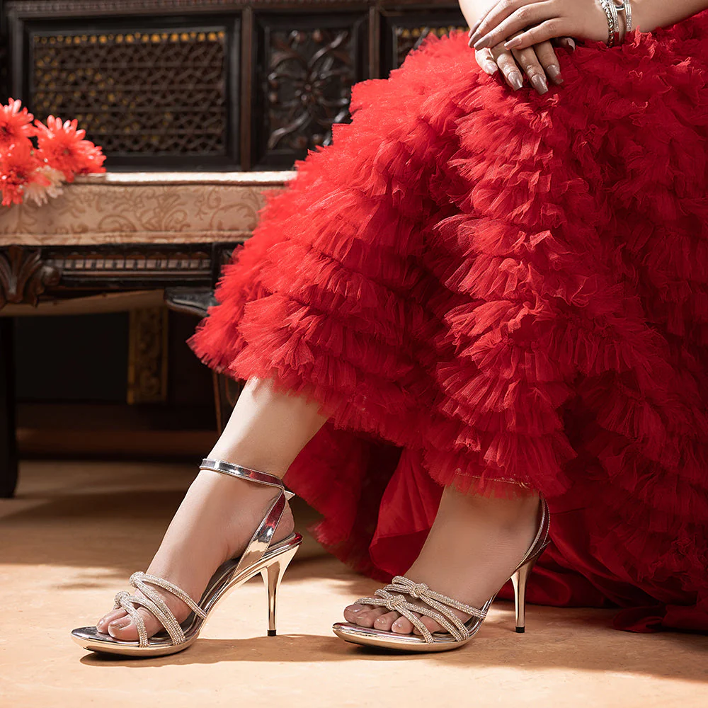 Bridal Sandal Heels - Image 11