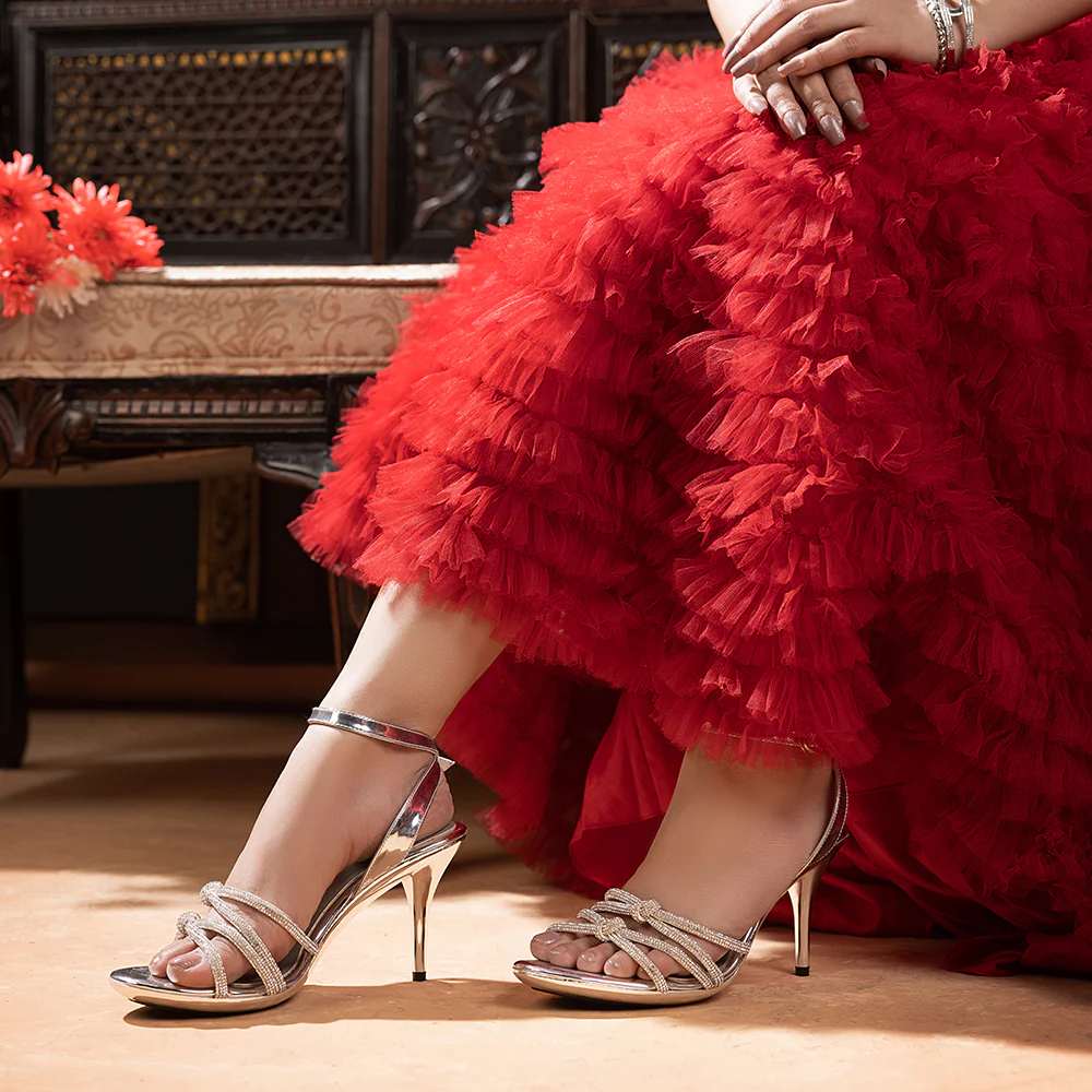Bridal Sandal Heels - Image 3