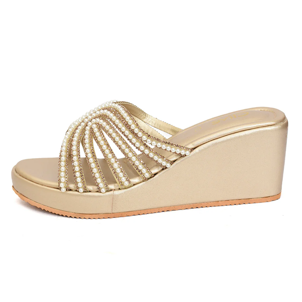Casual Wedge Slippers - Image 3