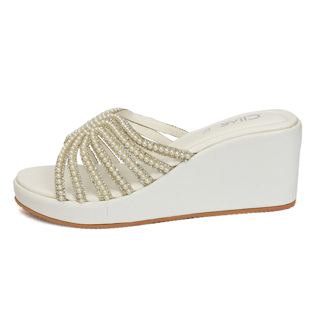 Casual Wedge Slippers - Image 4