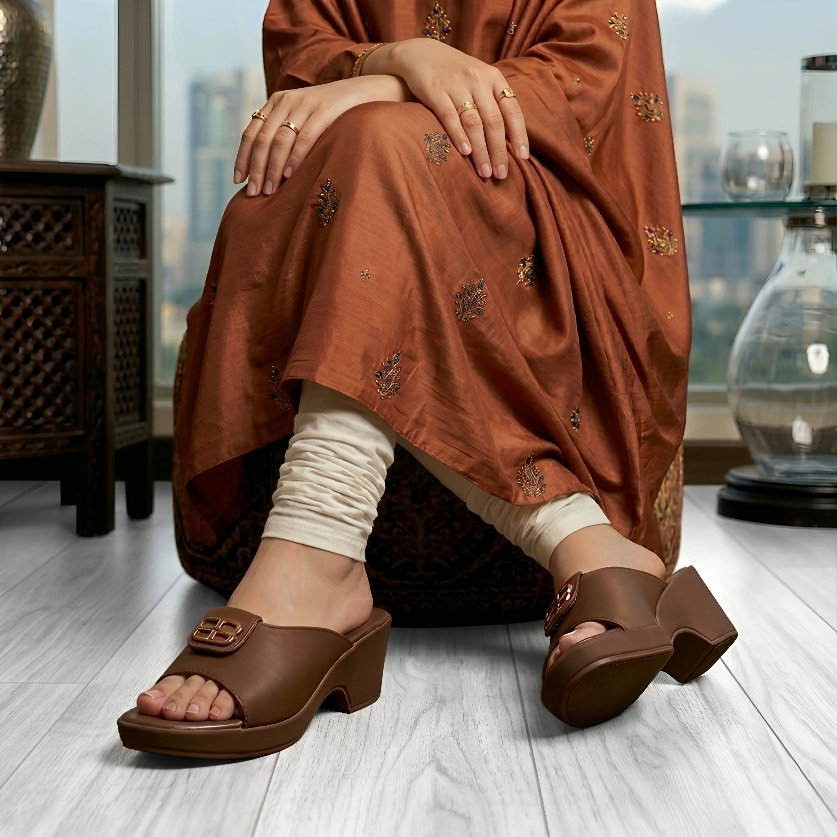 Casual PU Slipper